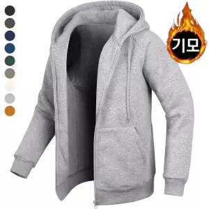 S-4XL 남녀 기모 후드집업 남자 여자 커플 후드티 오버핏 집업 점퍼 후리스 트레이닝 남성 여성 빅사이즈