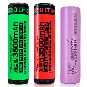 고방전 18650 배터리 고용량 3500mah 충전지 삼성셀 탑재