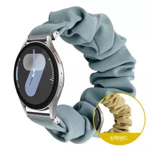 갤럭시워치 스크런치 나일론 스트랩 7 6 5 4 3 클래식 프로 액티브2 호환 시계줄 밴드 20mm