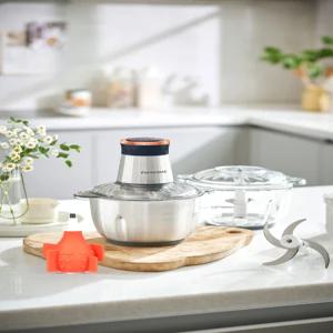 에버홈 글라스텐 만능 다지기 짤스윙 마늘박피기 구성 EV-MC9000-2 전동 마늘 고기 야채 김치 다지기