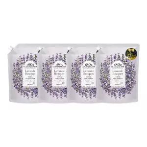 르샤트라 고농축 섬유유연제 리필, 라벤더, 1.6L, 4개