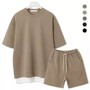 [엠엔씨][MNC] 데일리 무지레이어드 반팔세트 (MDSE651MJ)