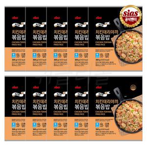 시아스 치킨데리야끼 볶음밥 300g x 10개