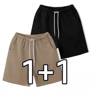 [엠엔씨][MNC] 1+1 남녀공용 무지엠보 반바지 (MDSP063MJ)