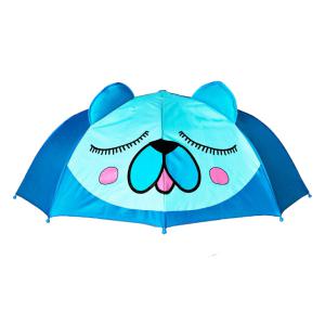 플라잉타이거 멍멍 야옹 어린이 팝업 우산, 블루, 60cm, 1개