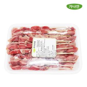 가나안식품 닭똥집꼬치 캠핑꼬치세트 홈파티 바베큐전용
