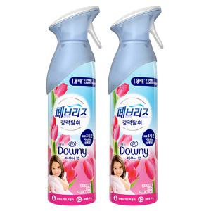 [페브리즈] 페브리즈 에어 Air 공기탈취제 다우니향기 X 2개 방향제 실내용 탈취제 냄새제거제