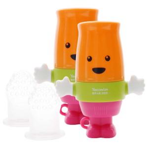 예꼬맘 프렌즈 과즙망+리필망, 오렌지, 2개