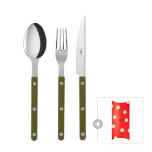 사브르 비스트로 디너 3P 세트, 그린펀, 1개 + 정품박스포장