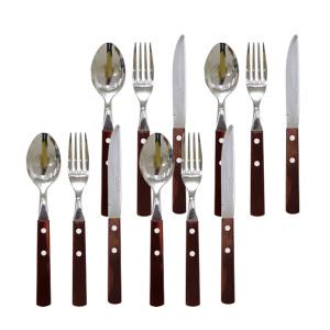 트라몬티나 커트러리 테이블 4인세트, 체리, 1게