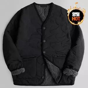 [엠엔씨]뽀글양털 박스핏 퀄팅자켓 (MDPD099NT)