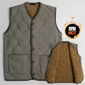 [엠엔씨]뽀글양털 박스핏 퀄팅조끼 (MDPD094NT)