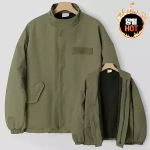 [엠엔씨][MNC] 양털 박스핏 숏야상 (MDPD164RW)