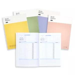 한달 스터디 플래너 달이면 달마다 공부 학습 스케줄 월 계획 자기주도 관리 노트 시간별 수업 시간 일정표