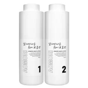 [아오모리] 냄새안나는 웨이브로션 (치오)1000ml+1000ml 대용량 파마약 치오펌
