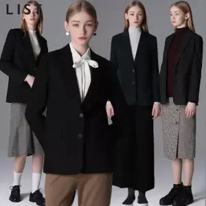 [리스트(LIST)] 플랩 포켓 투버튼 재킷 (택가격328000원)