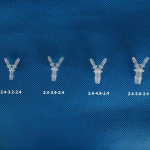 튜브 호스 커넥터 Y자 레듀서 피팅 PP [튜빙 연결관 휘팅 콘넥터 플라스틱 리듀싱]