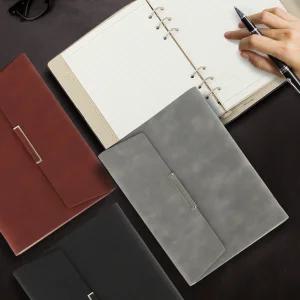 기프트갓 6공 가죽 다이어리 오피스 사무용 스케줄러 플래너 내지 속지 교체