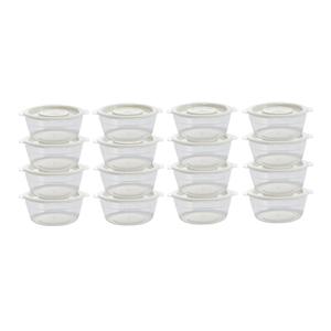 이지앤프리 국용기 보관용기 아이보리, 650ml, 16개입, 1세트