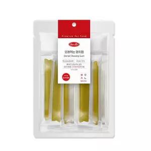 바우와우 바우스낵 오래먹는 양치껌 유산균 콜라겐 강아지 덴탈껌