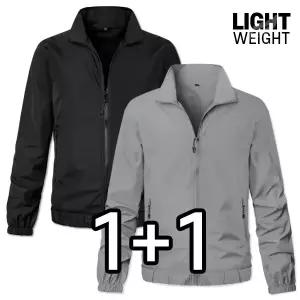 [엠엔씨][MNC] 1+1 남녀공용 초경량 바람막이집업 (MDJK136PP)
