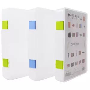 [Qubridge]청운 A4 PP 화일케이스 40mm형 백색 CW-1832 화이트