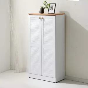 파로마 솔트 화이트 갤러리 600 중형 신발장 mct152