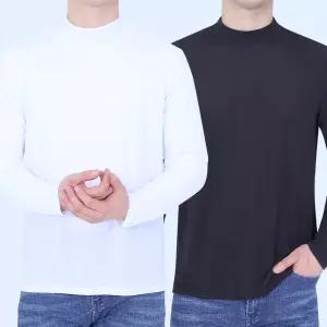 여름 쿨티 아이스 쿨링 긴팔 쿨맥스 반목티 골프 이너웨어 등산복 상의 노가다 작업복 냉장고 베이스레이어 얇은 빅사이즈