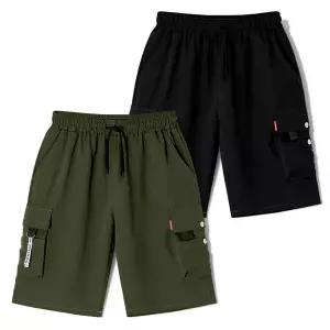 [엠엔씨][MNC] 남녀공용 테크웨어 카고반바지 (MDSP167LN)