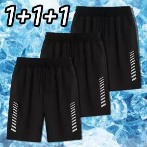 [엠엔씨][MNC] [3장묶음] 아이스쿨 메쉬 5부반바지 (MDSP171KT)