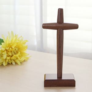 가온 원목 탁상 십자가(1)