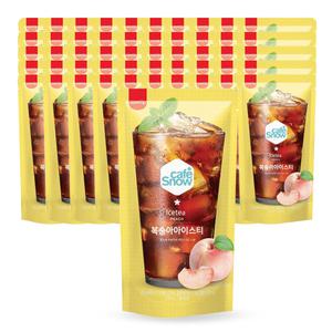 삼립 카페스노우 복숭아 아이스티  230ml x50개 / 편의점 파우치 음료