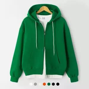 [엠엔씨][MNC] 베이직 3단쭈리 후드집업 (MDHD412DS)