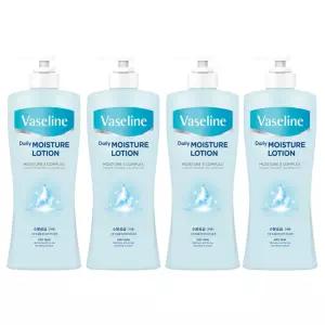 바세린 바디로션 데일리 모이스처, 450ml, 4개