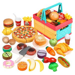 피크닉 베이커리 야채 과일 자르기 주방놀이 소꿉 역할 놀이 음식 모형