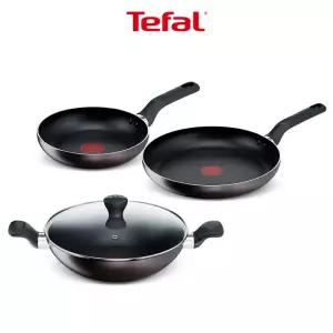 테팔 티타늄1X 퍼펙트 브라운 4종(팬20+팬28+웍28+유리뚜껑28)