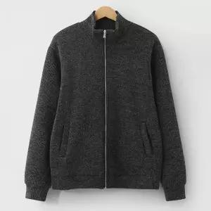 [엠엔씨][MNC] 사방스판 기모 니트집업 (MDJK194DE)