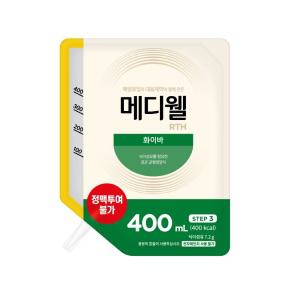 [매일유업] 메디웰 RTH 화이바 400ml 20팩 (피딩세트 포함)