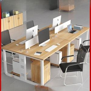 2인 사무실책상 컴퓨터 책상 의자 세트 사무실배치