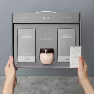 조문 답례품 히말라야핑크솔트 손수건 양말 장례식장 조문감사카드 선물세트