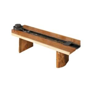 카페롱테이블 원목 물 순환 대형 넓은 6인 8인 식탁