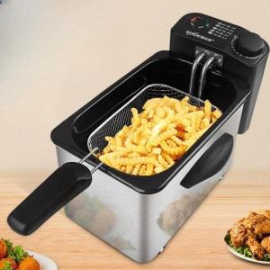 가정용튀김기 소형 3.5L 프라이드 감자 야채 튀김