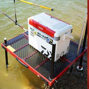 민물좌대 포인트 발판 경사로 낚시 이동식 소좌대