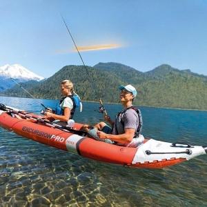 소형카누 1인용 2인 에어 보트 휴대용 물놀이 래프팅