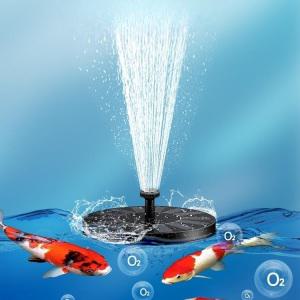 태양열분수대 연못 야외 풀장 태양에너지 공원 분수