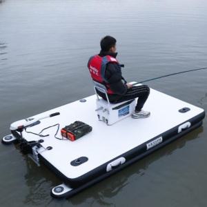 좌대보트 모터 낚시 민물 수상 발판 에어 매트 동력