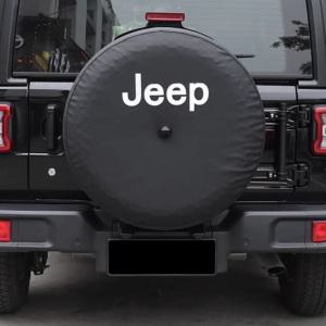 지프 랭글러 스페어 타이어 커버 두꺼운 방수 케이스