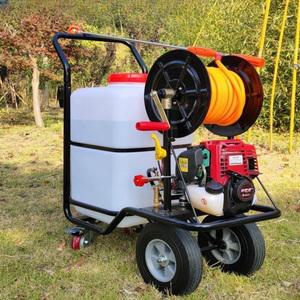 농약호스릴 가솔린 이동식 4행정 60리터 분무기 농사