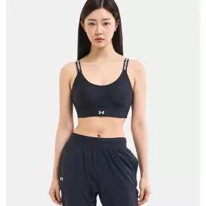 [언더아머](하남점)기능성 속옷 1384123-001 블랙 UA 인피니티 2.0 미드 스포츠 브라