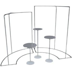 매장용행거 의류 스텐 옷 디피 판대매 곡선 아치형